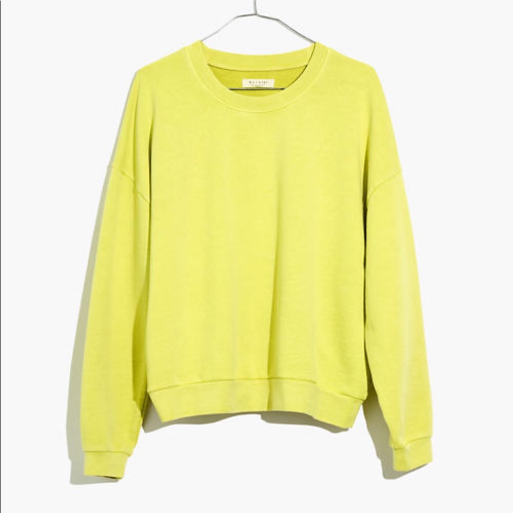 Madewell Garment-Dyed Oversized Sweatshirt